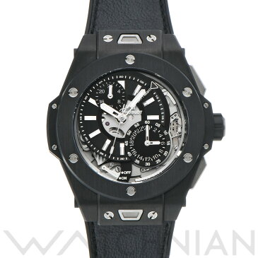 【WATCHNIAN誕生記念 全品P2倍 〜8/23】【中古】 ウブロ HUBLOT ビッグバン アラームリピーター GMT カーボン 403.QU.0120.VR.YOS サファイアクリスタル メンズ 腕時計