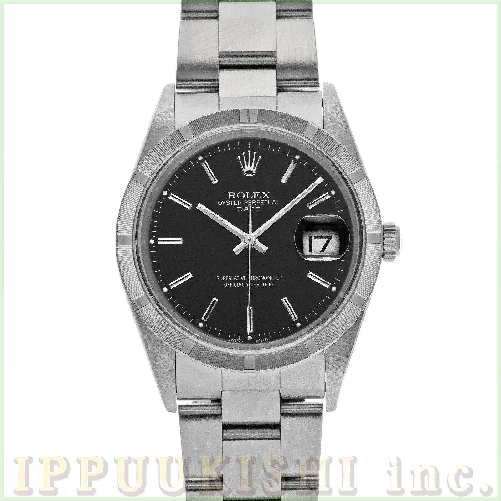 【中古】 ロレックス ROLEX オイスターパーペチュアル デイト 15210 P番(2000年頃製 ...