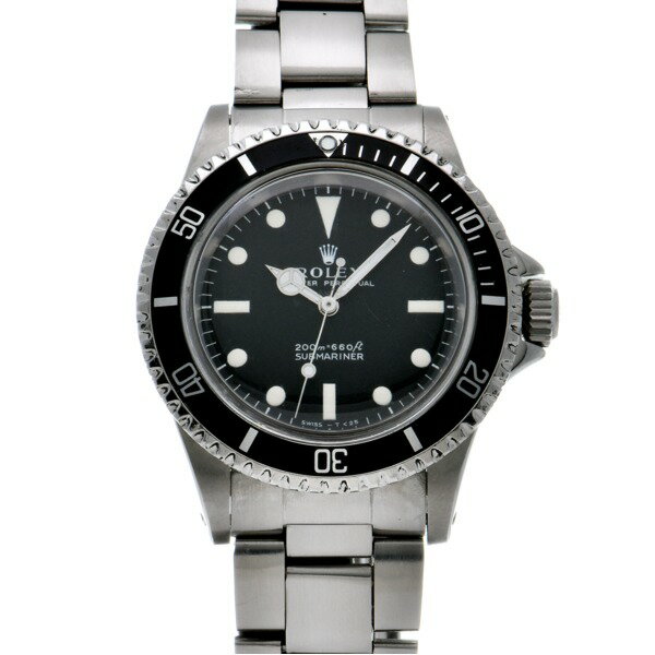 【中古】 ロレックス ROLEX サブマリーナ 5513 17番台(1968年頃製造) ブラック メンズ 腕時計
