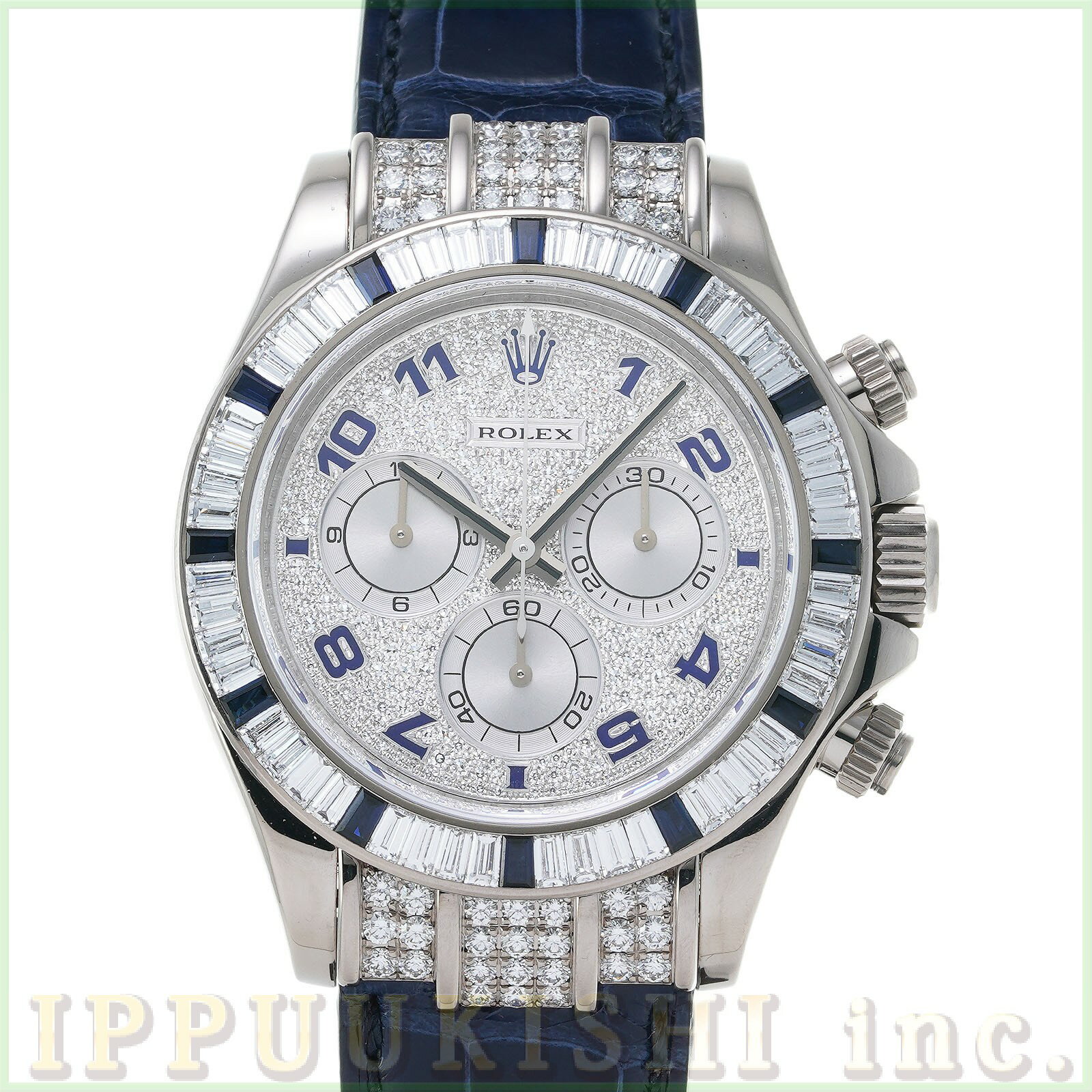 【中古】 ロレックス ROLEX コスモグラフ デイトナ 116599SA M番(2007年頃製造) パヴェダイヤモンド/シルバー メンズ 腕時計