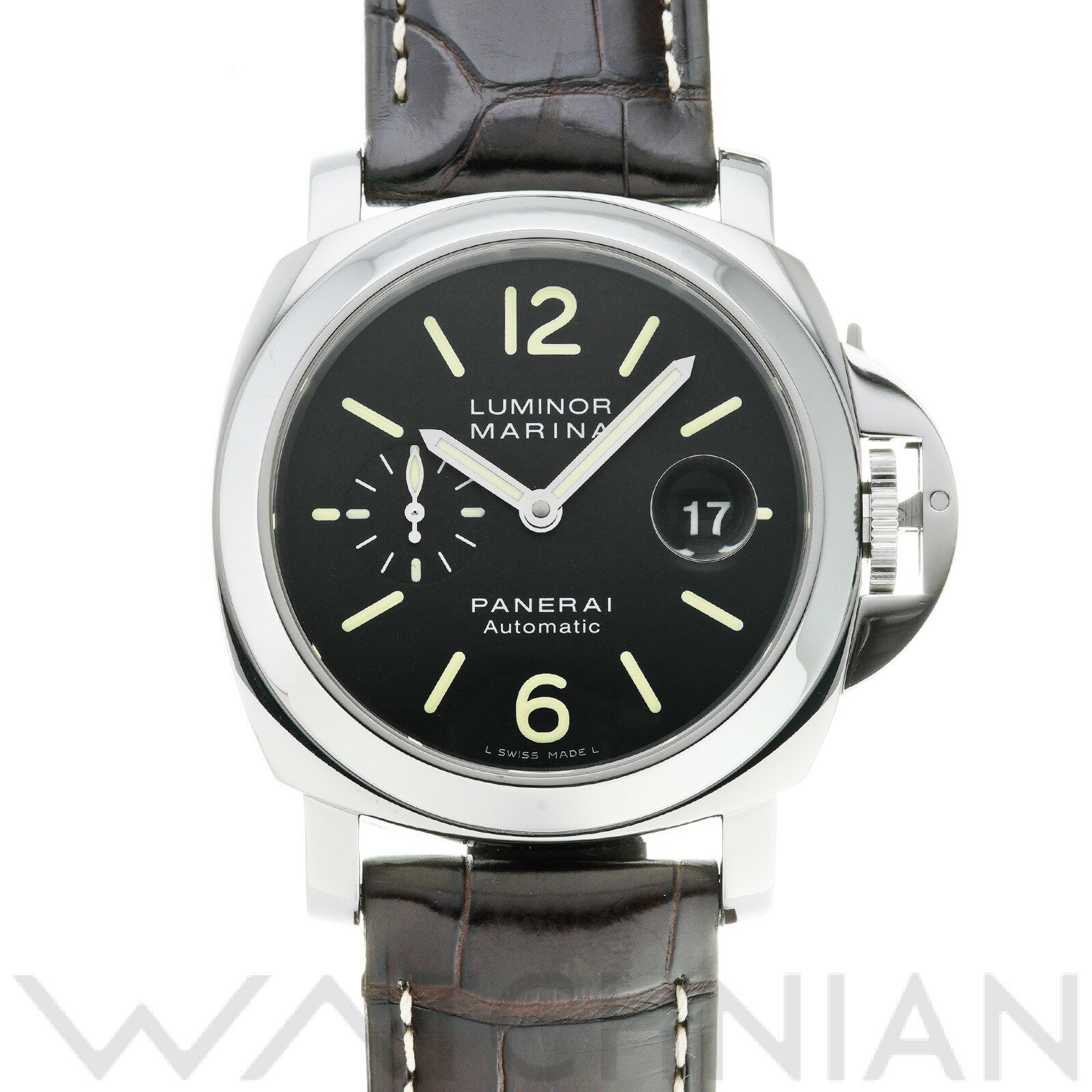 【中古】 オフィチーネパネライ OFFICINE PANERAI ルミノールマリーナ PAM0010 ...