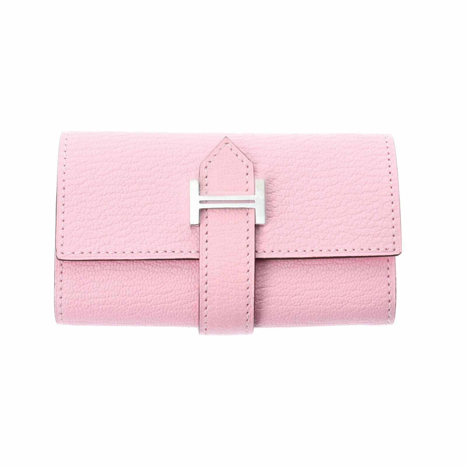 【新品】 エルメス HERMES ベアン 4連キーケース ローズサクラ/パラジウム金具 シェーブル レディース キーケースのサムネイル