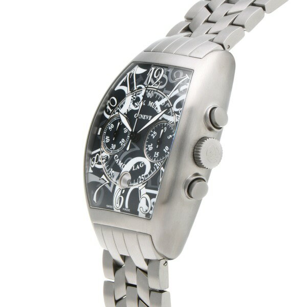 【中古】 フランクミュラー FRANCK MULLER カサブランカ カモフラージュ グレー クロノグラフ 8883CCCDTBRCAMOUFLAGE グレー メンズ 腕時計