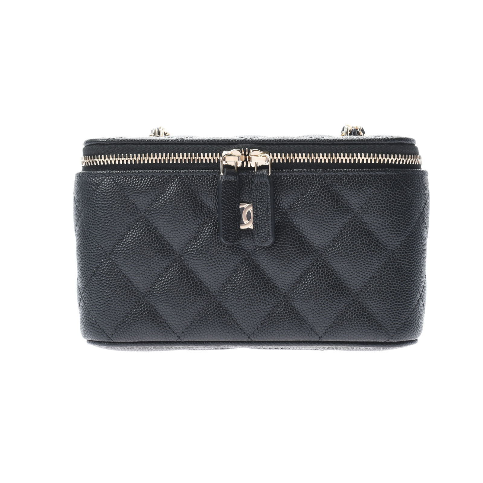 【新品】 シャネル CHANEL ヴァニティ チェーンショルダー 黒/ゴールド金具 AP1341 キャビアスキン レディース ショルダーバッグのサムネイル