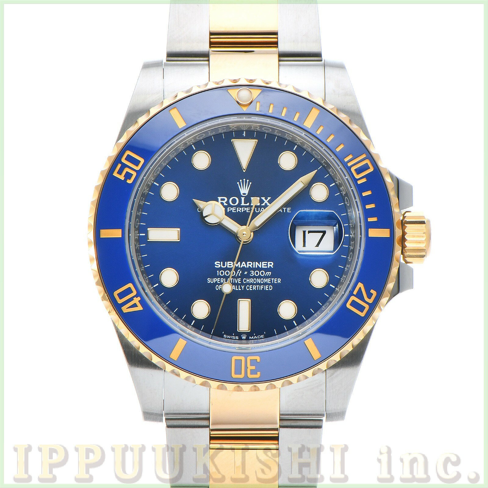 【4種選べるクーポン＆P2倍 5/20】【中古】 ロレックス ROLEX サブマリーナ デイト 126613LB ランダムシリアル ロイヤルブルー メンズ 腕時計