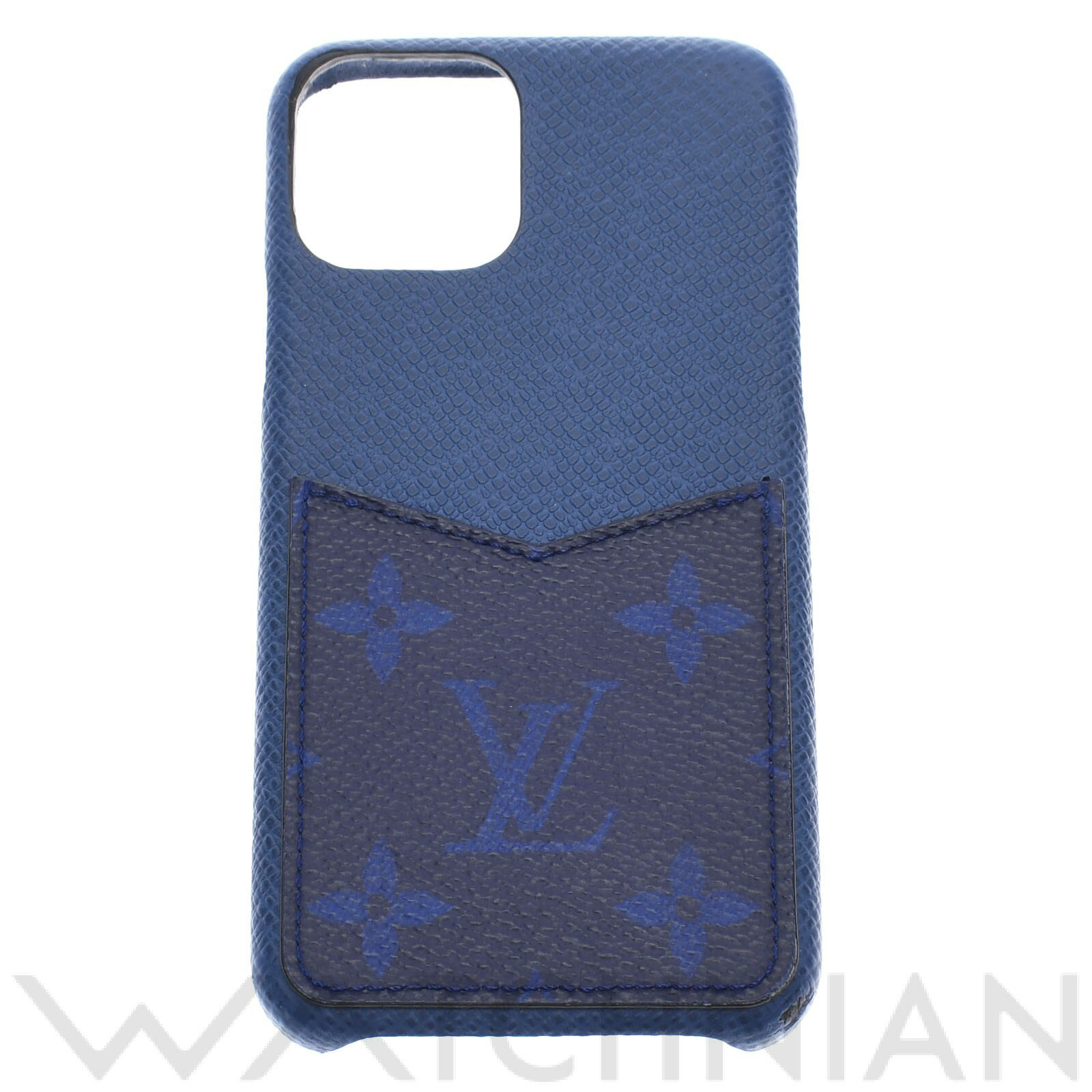 【9/4〜5は全品P2倍＆最大50,000円OFFクーポン配布中！】【中古】 ルイ ヴィトン LOUIS VUITTON モノグラム タイガラマ IPHONE・バンパー11 PRO コバルト M30479 モノグラムキャンバス/タイガ ユニセックス 携帯・スマホアクセサリー