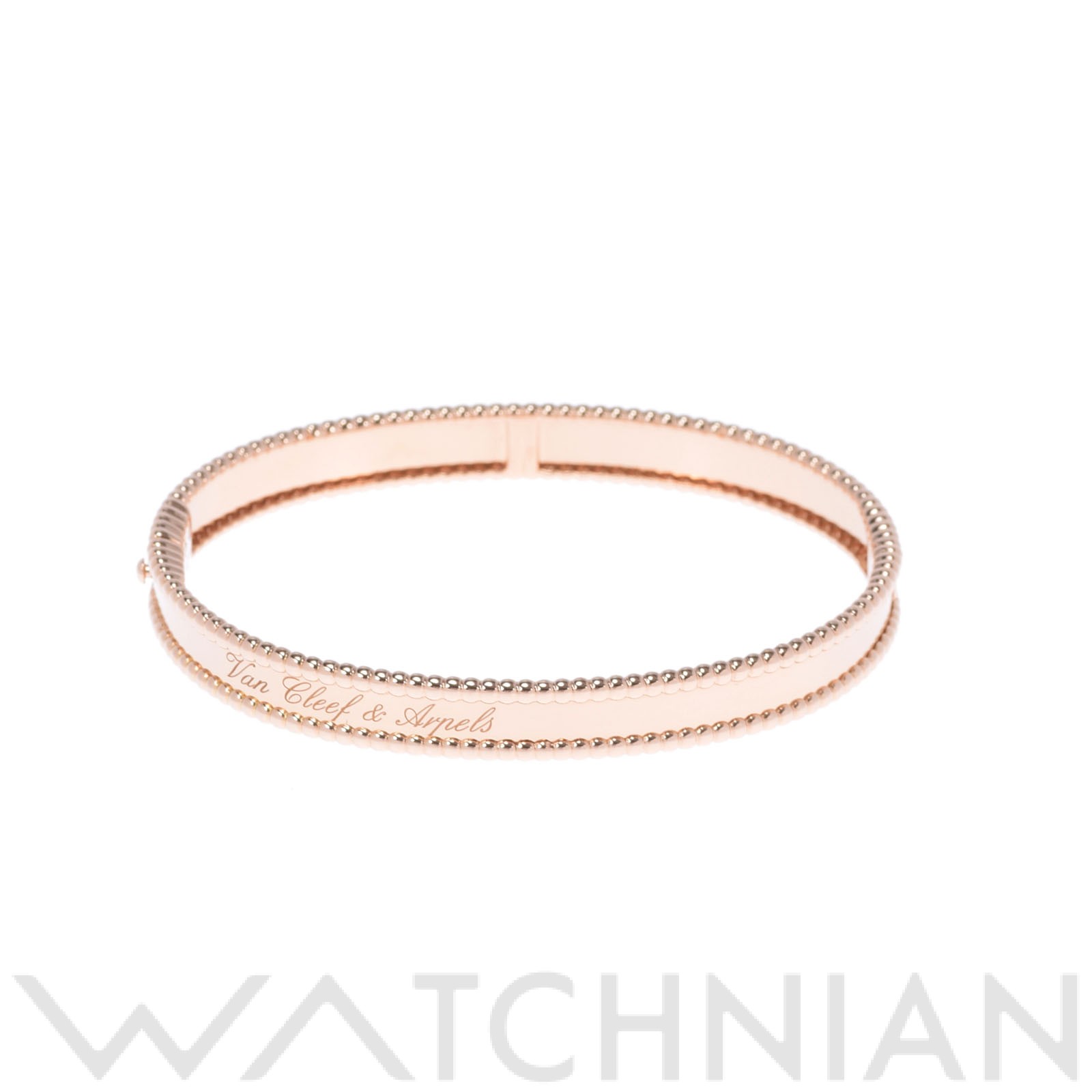 【中古】 ヴァン クリーフ&アーペル Van Cleef & Arpels ペルレ シニアチュール #L K18ピンクゴールド ユニセックス ブレスレットのサムネイル