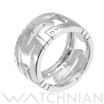 【最大50,000円OFFクーポン配布中 〜9/2 09:59】【中古】 ブルガリ BVLGARI パレンテシ リング #53(約13号) K18ホワイトゴールド レディース リング・指輪