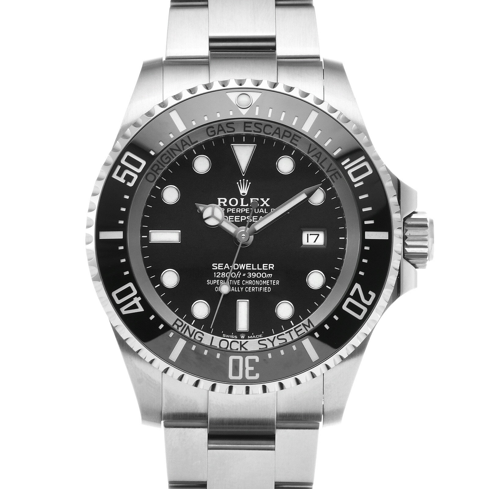 【中古】 ロレックス ROLEX シードゥエラー ディープシー 126660 ランダムシリアル ブラック メンズ 腕時計