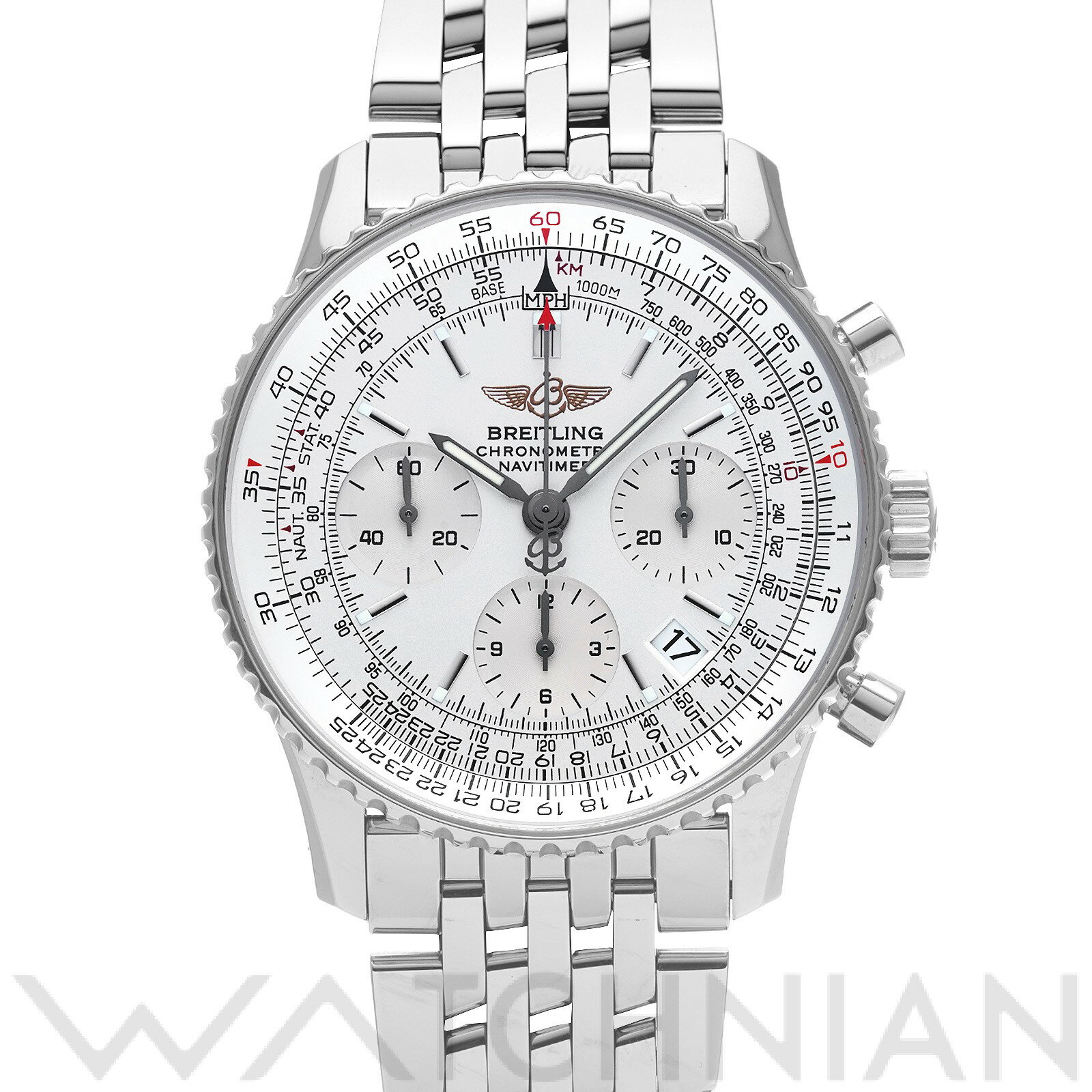 【中古】 ブライトリング BREITLING ナビタイマー A232G32NP(A23322) シル ...