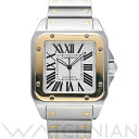 【中古】 カルティエ CARTIER サントス 100 LM W200728G シルバー メンズ 腕 ...