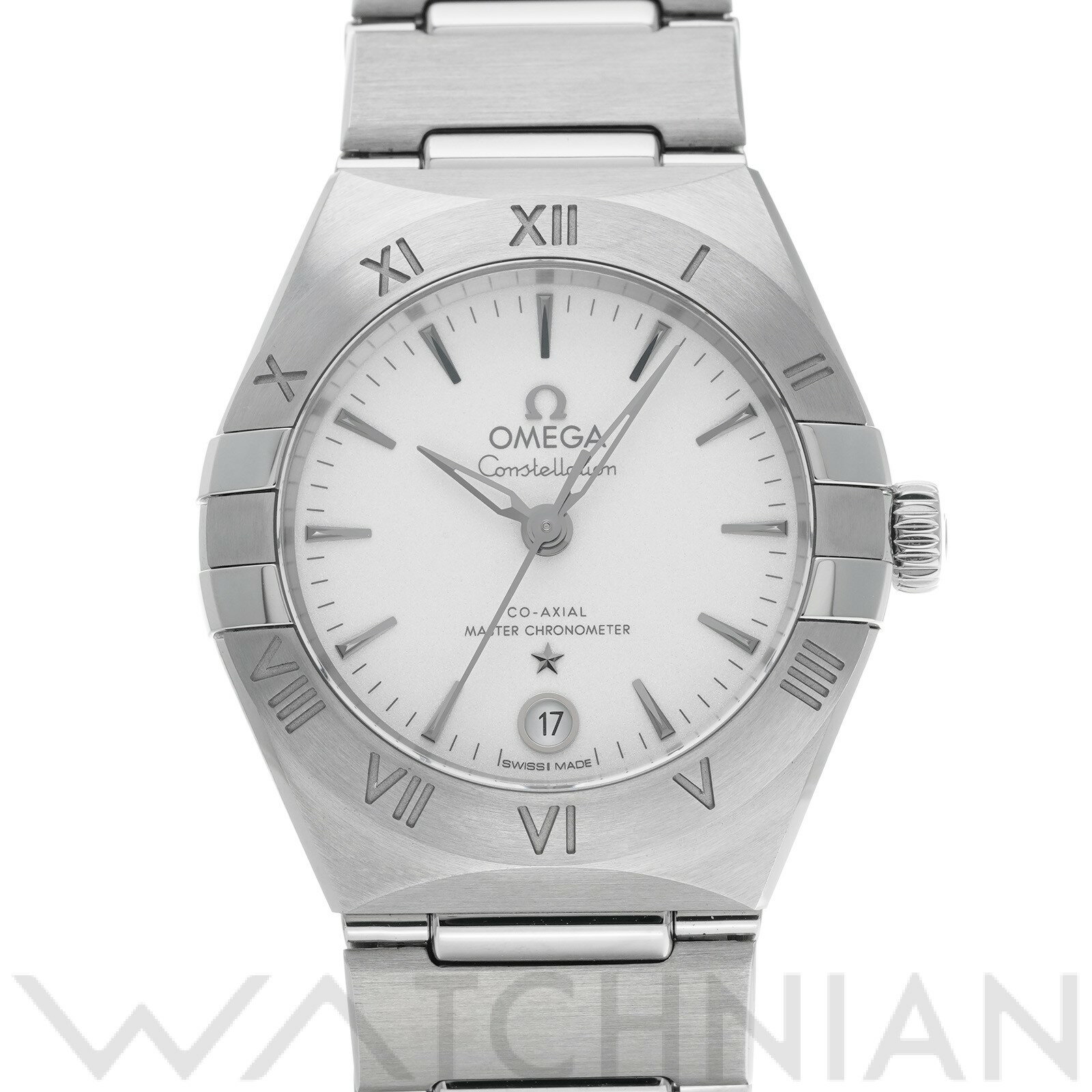 【WATCHNIAN誕生記念 全品P2倍 〜8/23】【中古】 オメガ OMEGA コンステレーション コーアクシャル マスタークロノメーター 131.10.29.20.02.001 シルバー レディース 腕時計
