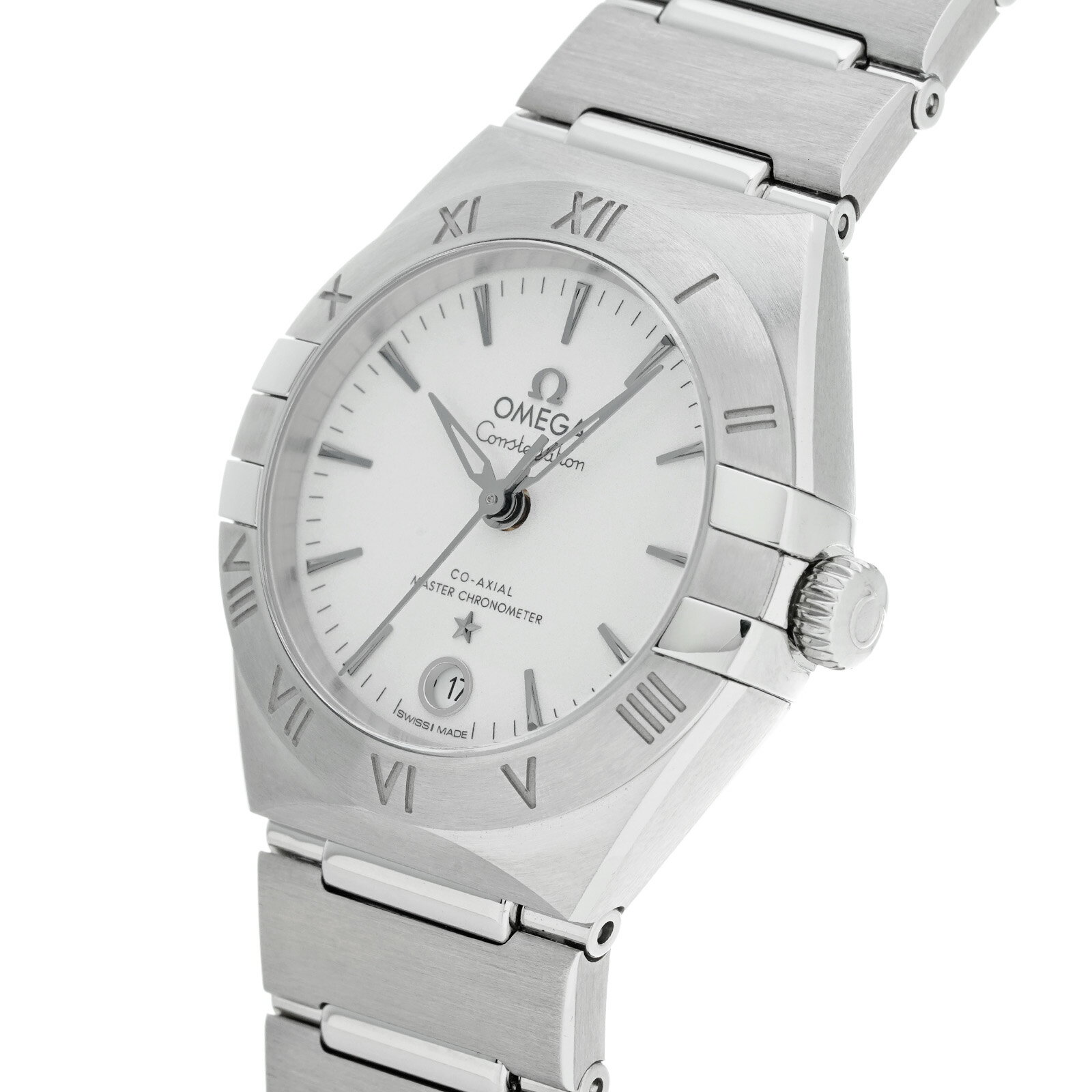 【WATCHNIAN誕生記念 全品P2倍 〜8/23】【中古】 オメガ OMEGA コンステレーション コーアクシャル マスタークロノメーター 131.10.29.20.02.001 シルバー レディース 腕時計