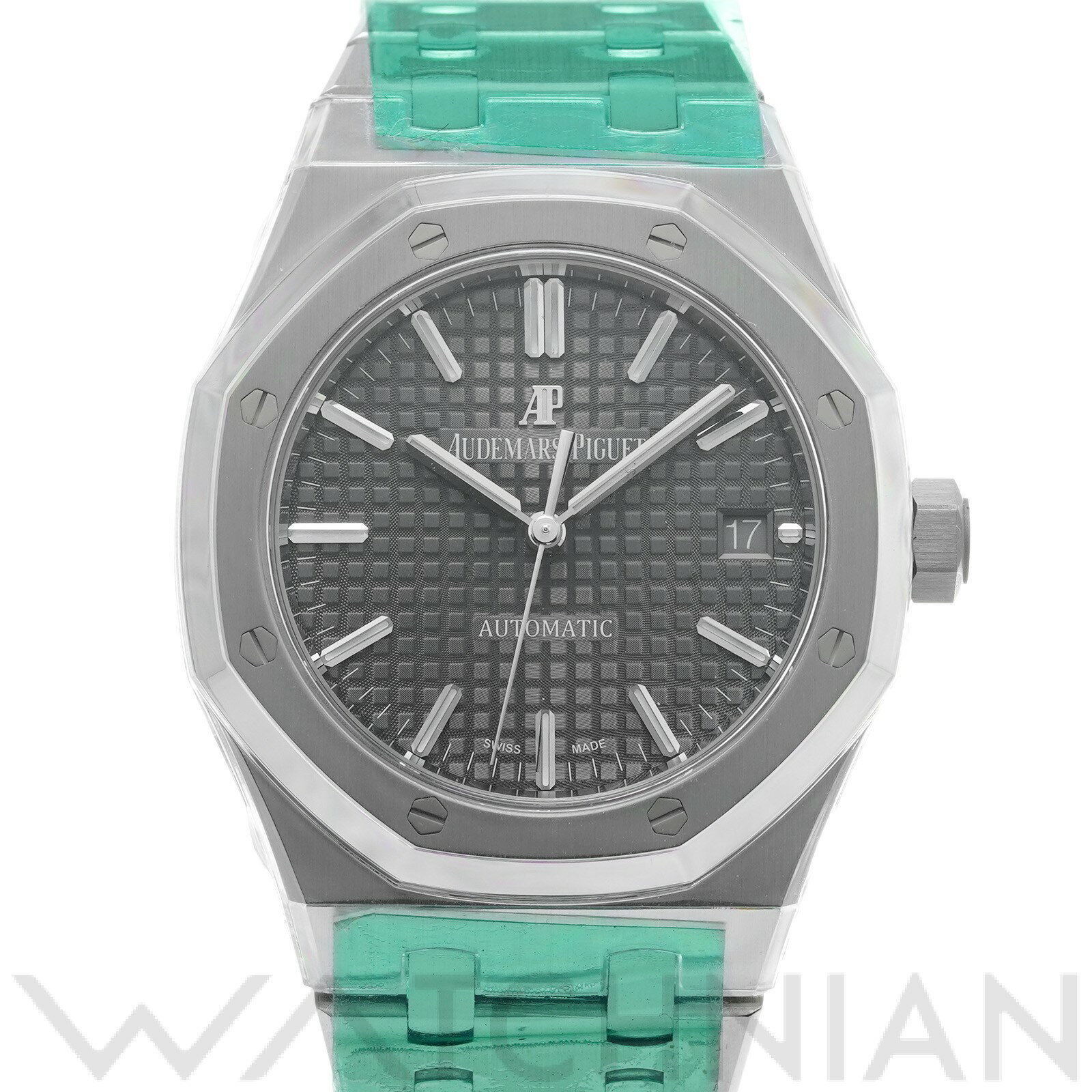 【未使用品】 オーデマ ピゲ AUDEMARS PIGUET ロイヤルオーク 15450ST.OO.1256ST.02 グレー ユニセックス 腕時計