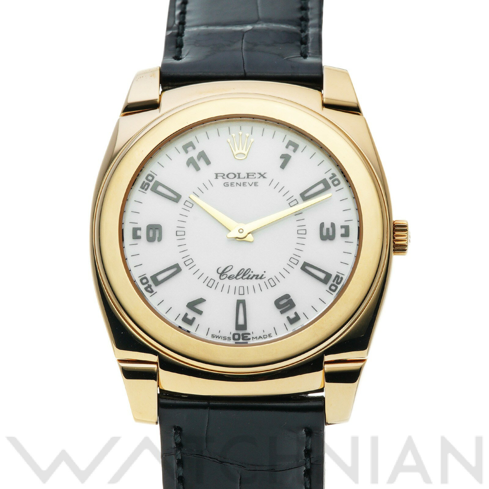 【中古】 ロレックス ROLEX チェリーニ チェステロ 5330/8 K番(2002年頃製造) ホワイト メンズ 腕時計
