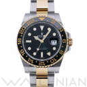 【中古】 ロレックス ROLEX GMTマスターII 116713LN M番(2008年頃製造) ブラック メンズ 腕時計