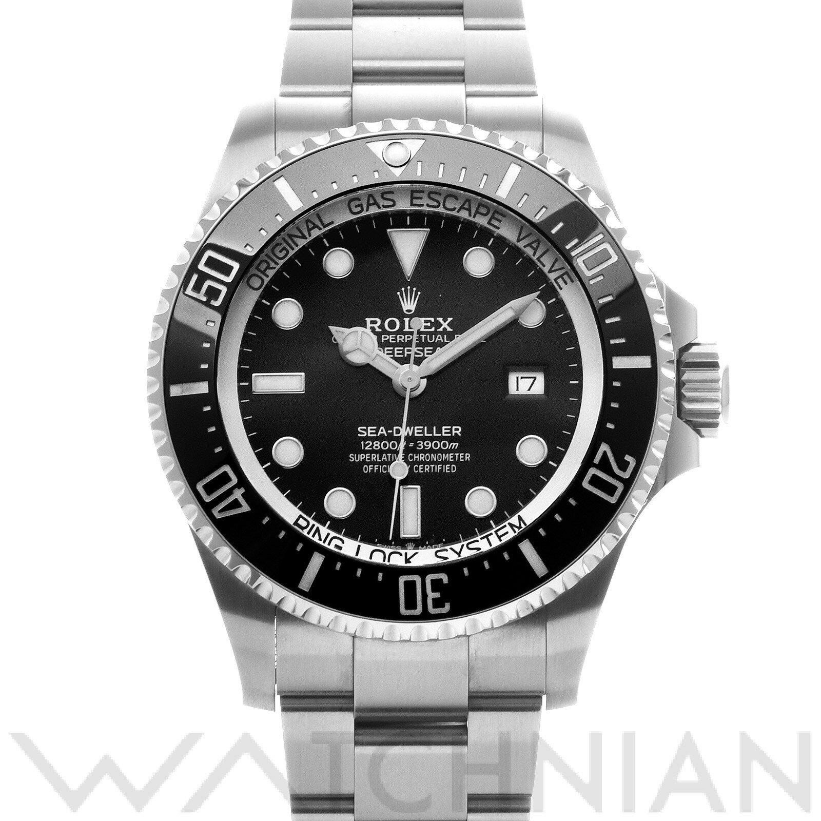 【中古】 ロレックス ROLEX シードゥエラー ディープシー 126660 ランダムシリアル ブラック メンズ 腕時計
