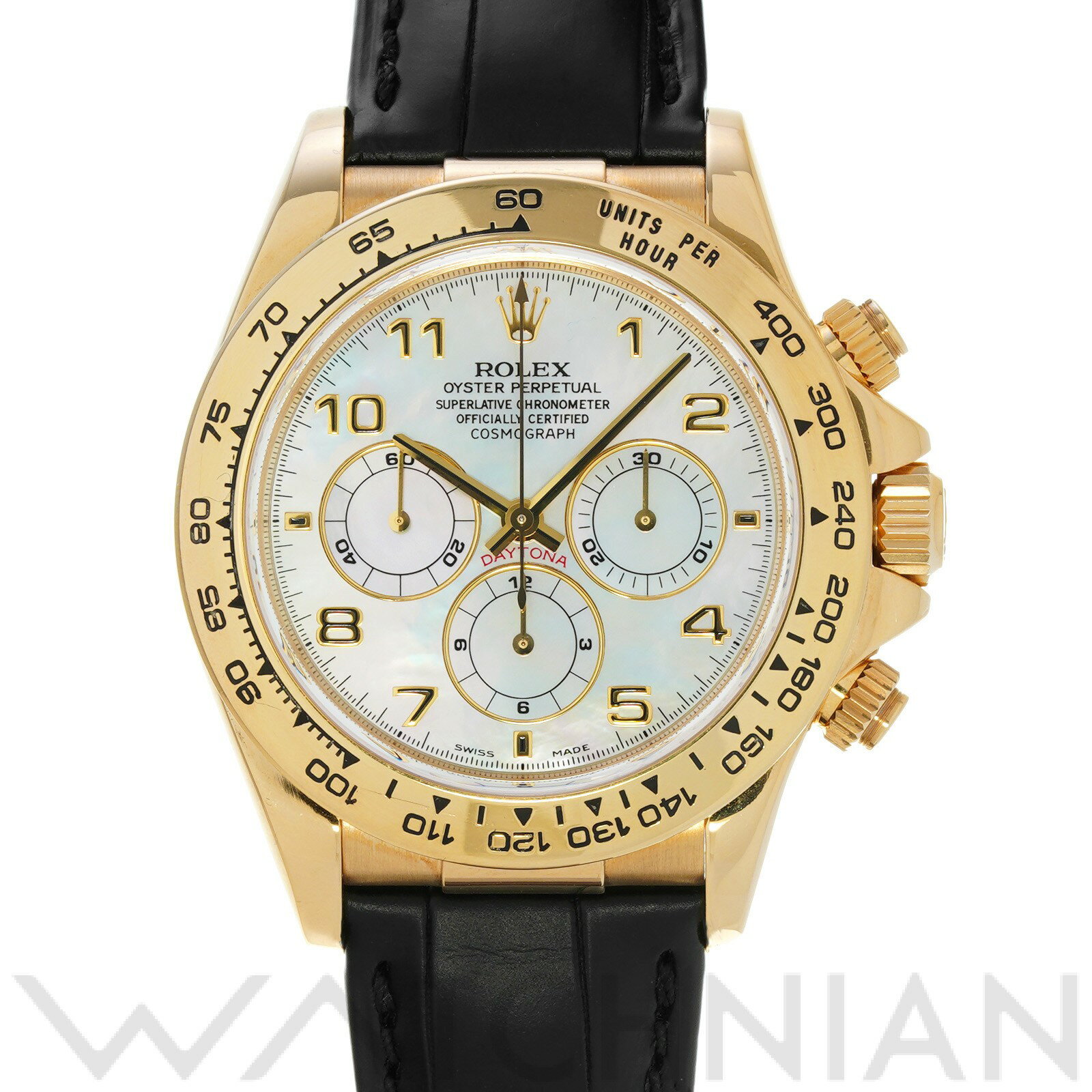 【中古】 ロレックス ROLEX コスモグラフ デイトナ 16518NA A番(1999年頃製造) ホワイトシェル メンズ 腕時計