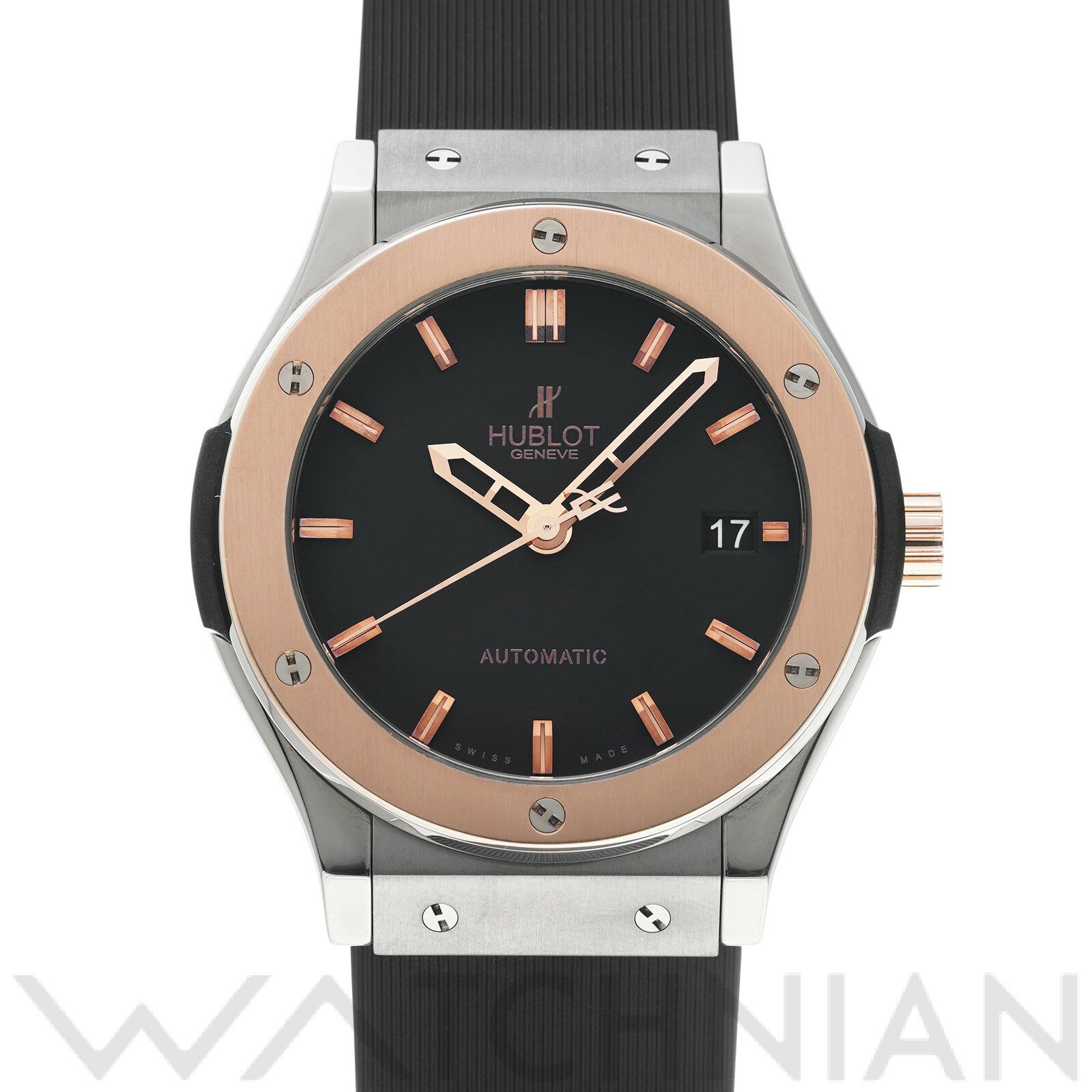 【中古】 ウブロ HUBLOT クラシックフュージョン ジルコニウム 511.ZP.1180.RX  ...