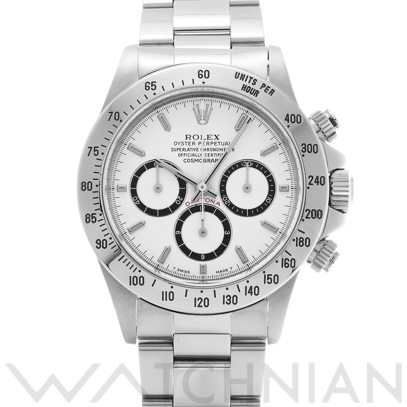 【商談中】 【中古】 ロレックス ROLEX コスモグラフ デイトナ 16520 W番(1995年頃製造) ホワイト メンズ 腕時計