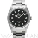 【中古】 ロレックス ROLEX エクスプローラー 114270 Z番(2007年頃製造) ブラック メンズ 腕時計