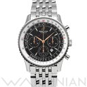 【中古】 ブライトリング BREITLING モンブリラン A417B75NP ブラック メンズ 腕 ...