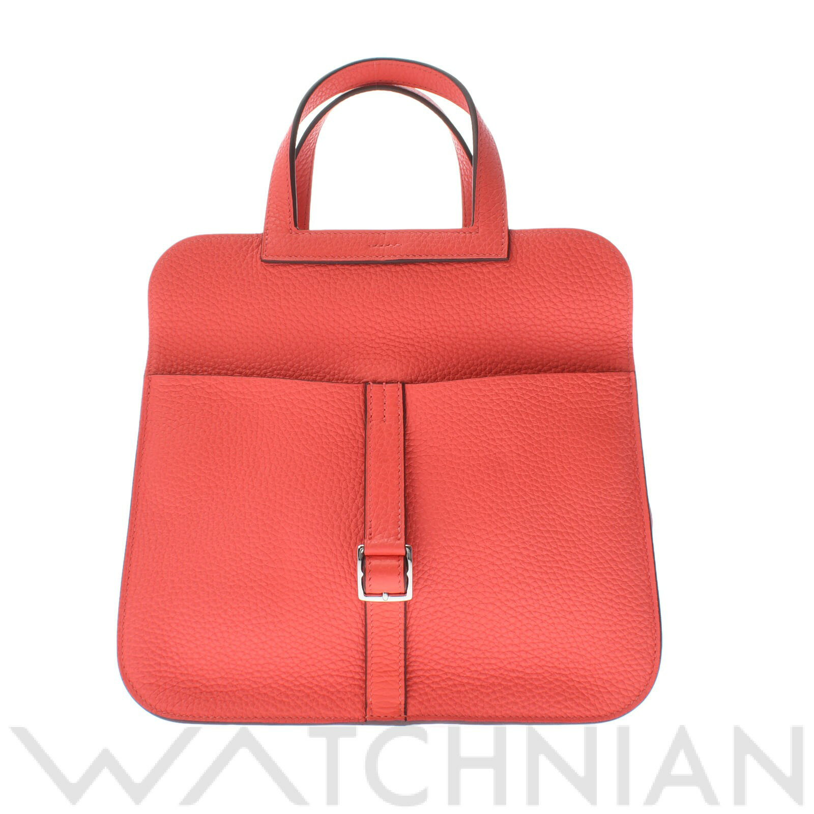 【中古】 エルメス HERMES アルザン 25 2WAYショルダーバッグ ローズテキサス/パラジウム金具 トリヨンクレマンス レディース ハンドバッグのサムネイル