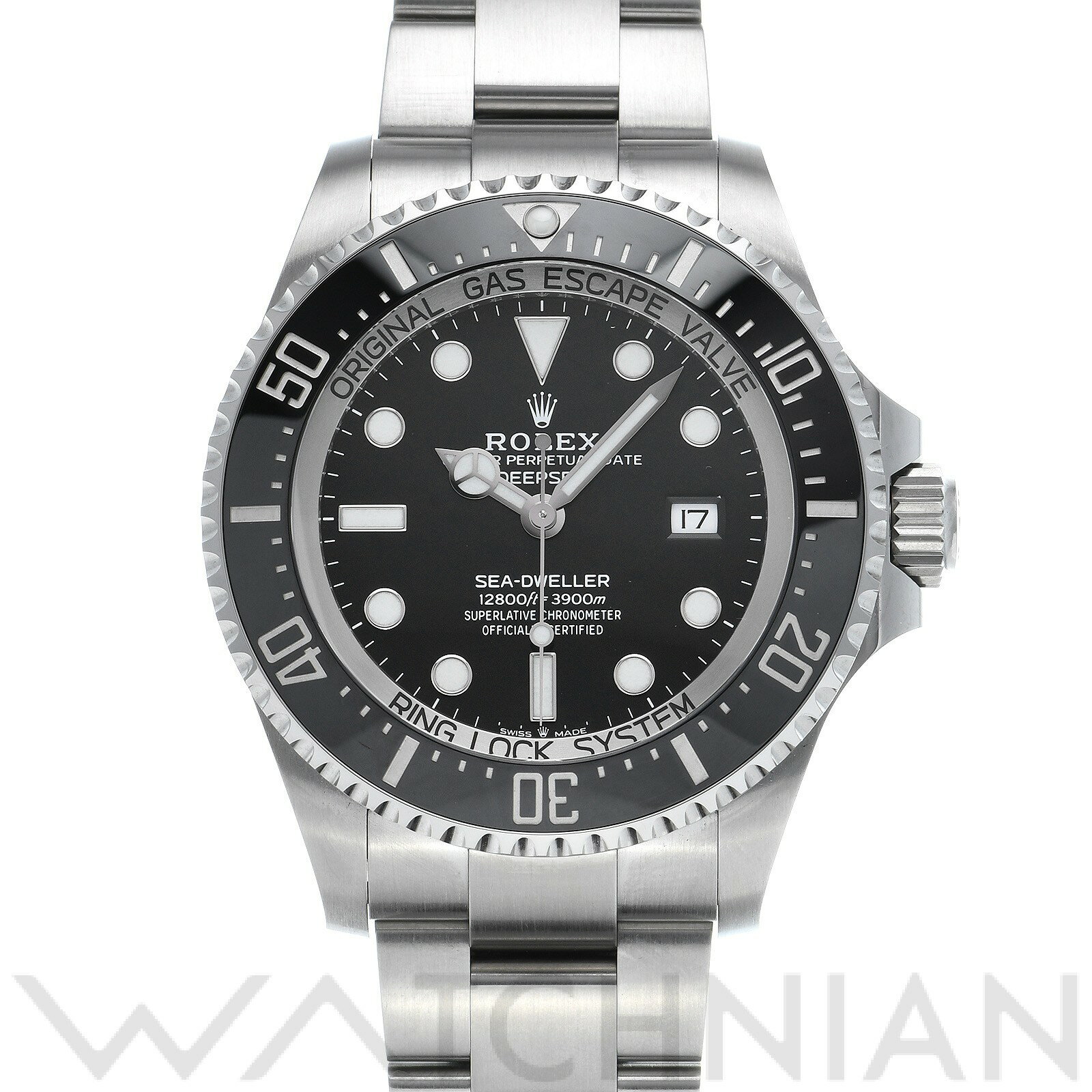 【中古】 ロレックス ROLEX シードゥエラー ディープシー 126660 ランダムシリアル ブラック メンズ 腕時計