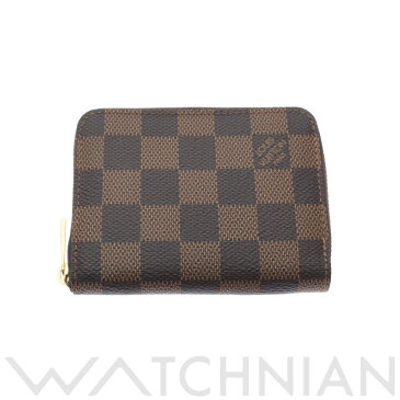 【未使用品】 ルイ ヴィトン LOUIS VUITTON ダミエ ジッピーコインパース ブラウン N60213 ダミエキャンバス ユニセックス コインケース