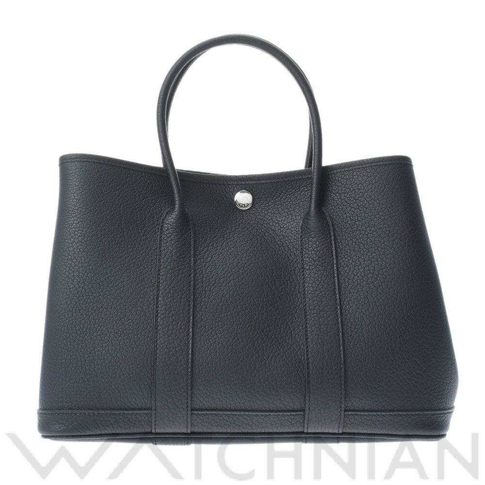 【新品】 エルメス HERMES ガーデンパーティ TPM 黒/パラジウム金具 ネゴンダ レディース ハンドバッグのサムネイル