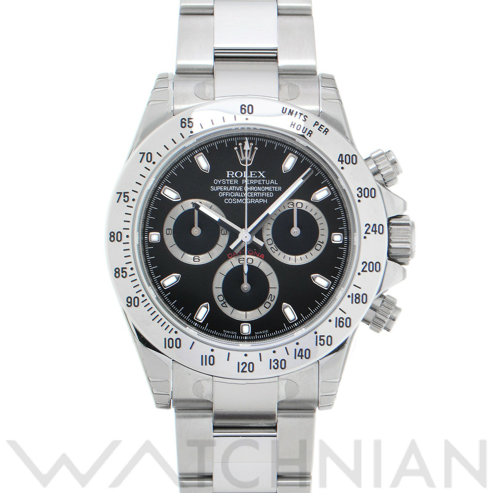 【中古】 ロレックス ROLEX コスモグラフ デイトナ 116520 V番(2009年頃製造) ブラック メンズ 腕時計