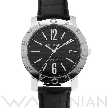 【中古】 ブルガリ BVLGARI ブルガリブルガリ BB42SL ブラック メンズ 腕時計