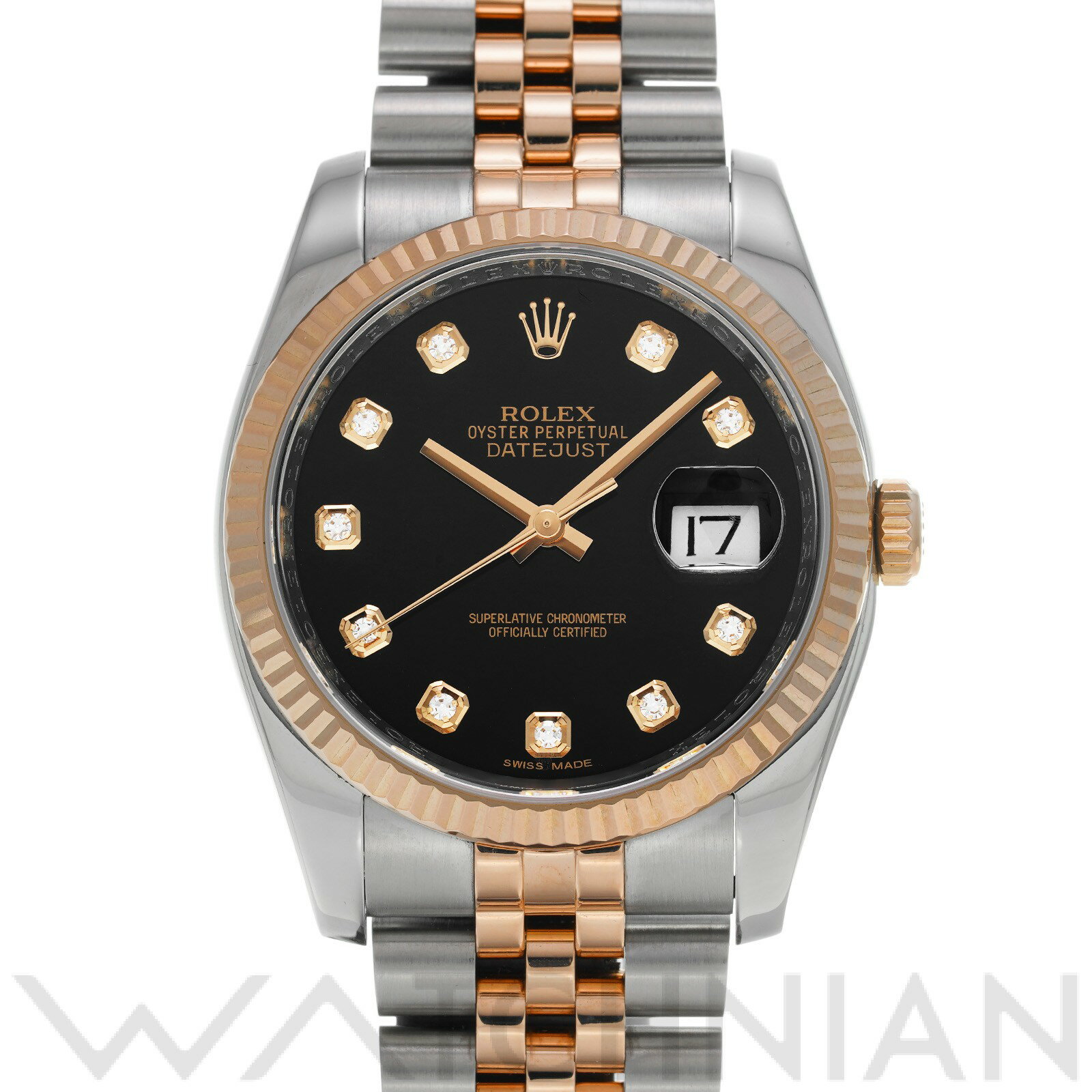 【中古】 ロレックス ROLEX デイトジャスト 36 116231G G番(2011年頃製造) ブ ...