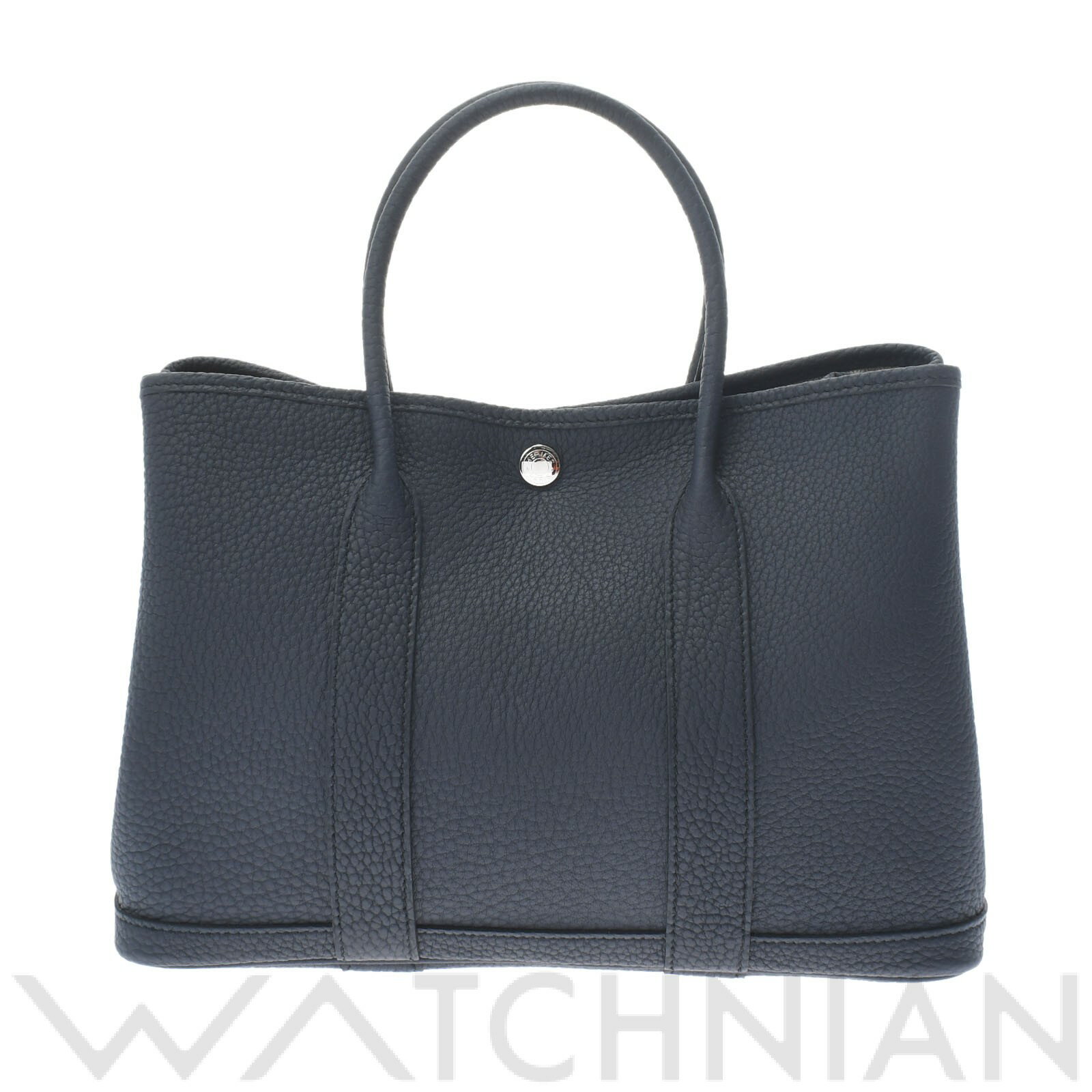 【新品】 エルメス HERMES ガーデンパーティ TPM ブルーインディゴ/パラジウム金具 ネゴンダ レディース ハンドバッグのサムネイル