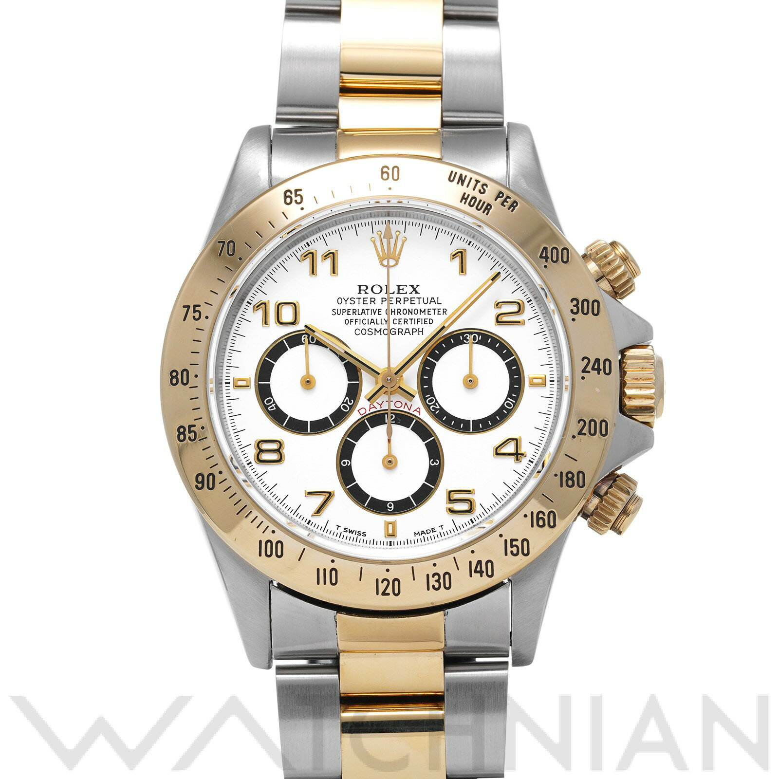 【中古】 ロレックス ROLEX コスモグラフ デイトナ 16523 X番(1993年頃製造) ホワイト メンズ 腕時計