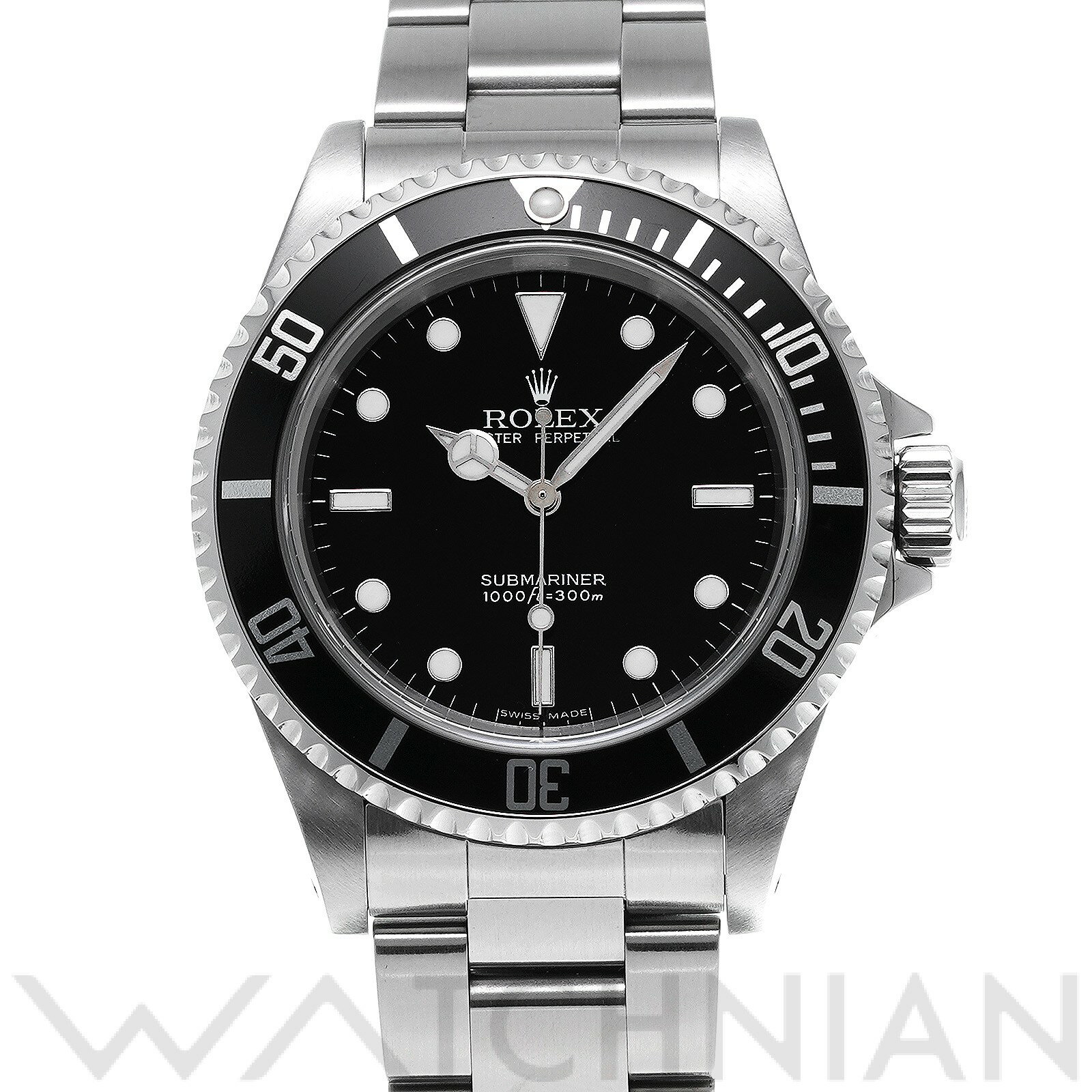 【中古】 ロレックス ROLEX サブマリーナ 14060M Z番(2006年頃製造) ブラック メンズ 腕時計