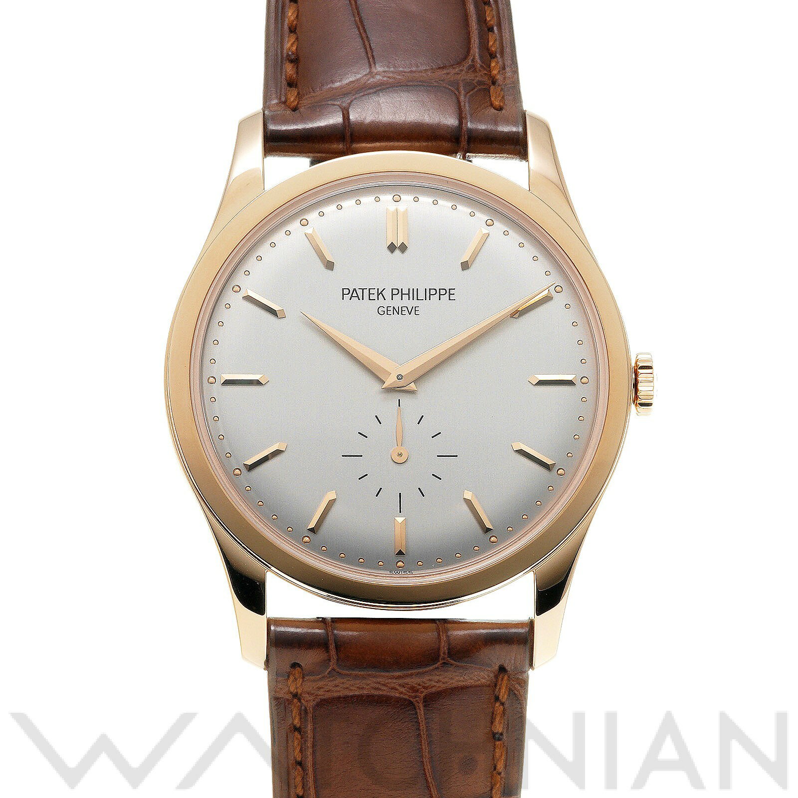 【中古】 パテックフィリップ PATEK PHILIPPE カラトラバ 5196R-001 シルバー メンズ 腕時計のサムネイル