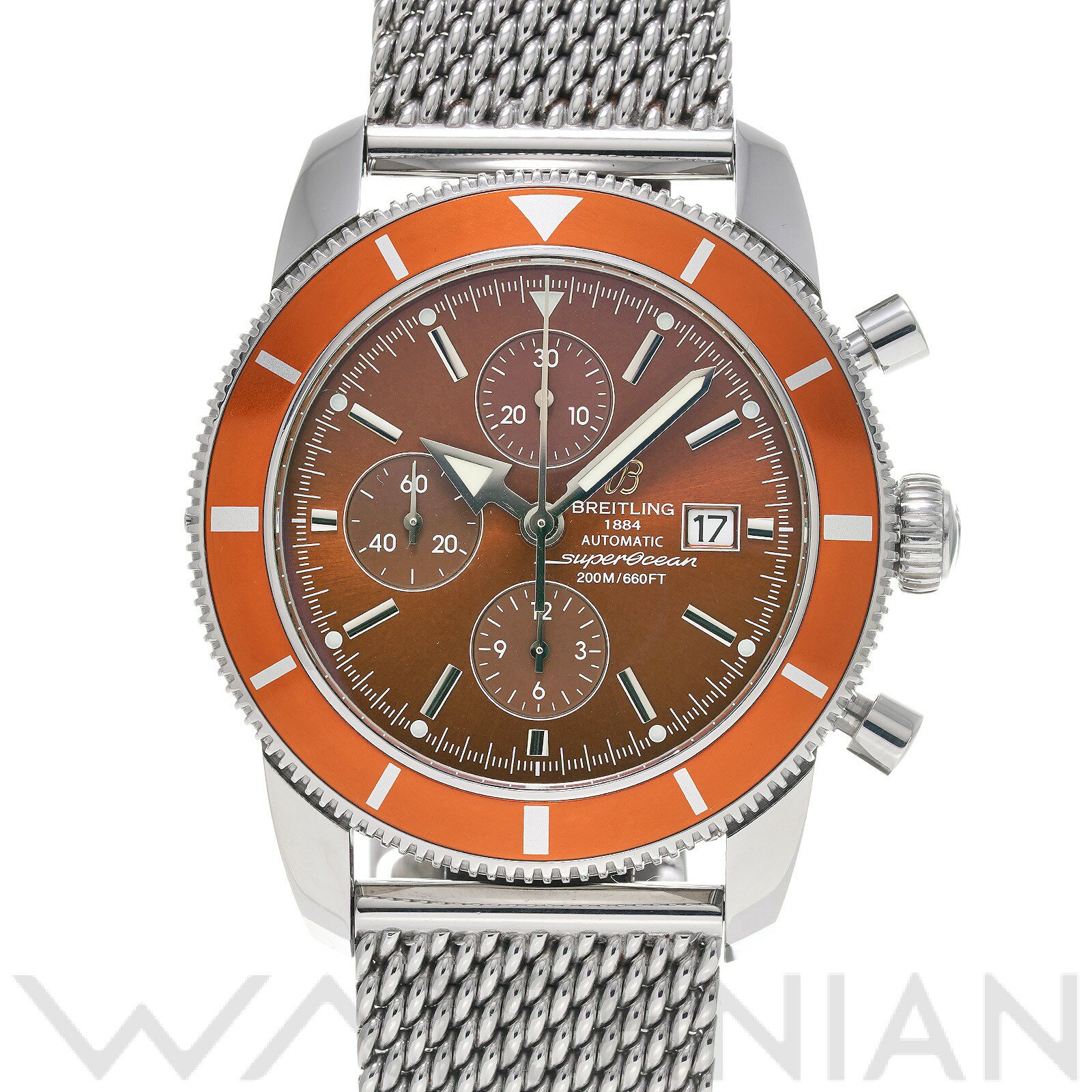 【中古】 ブライトリング BREITLING スーパーオーシャン ヘリテージ クロノグラフ 46 A ...