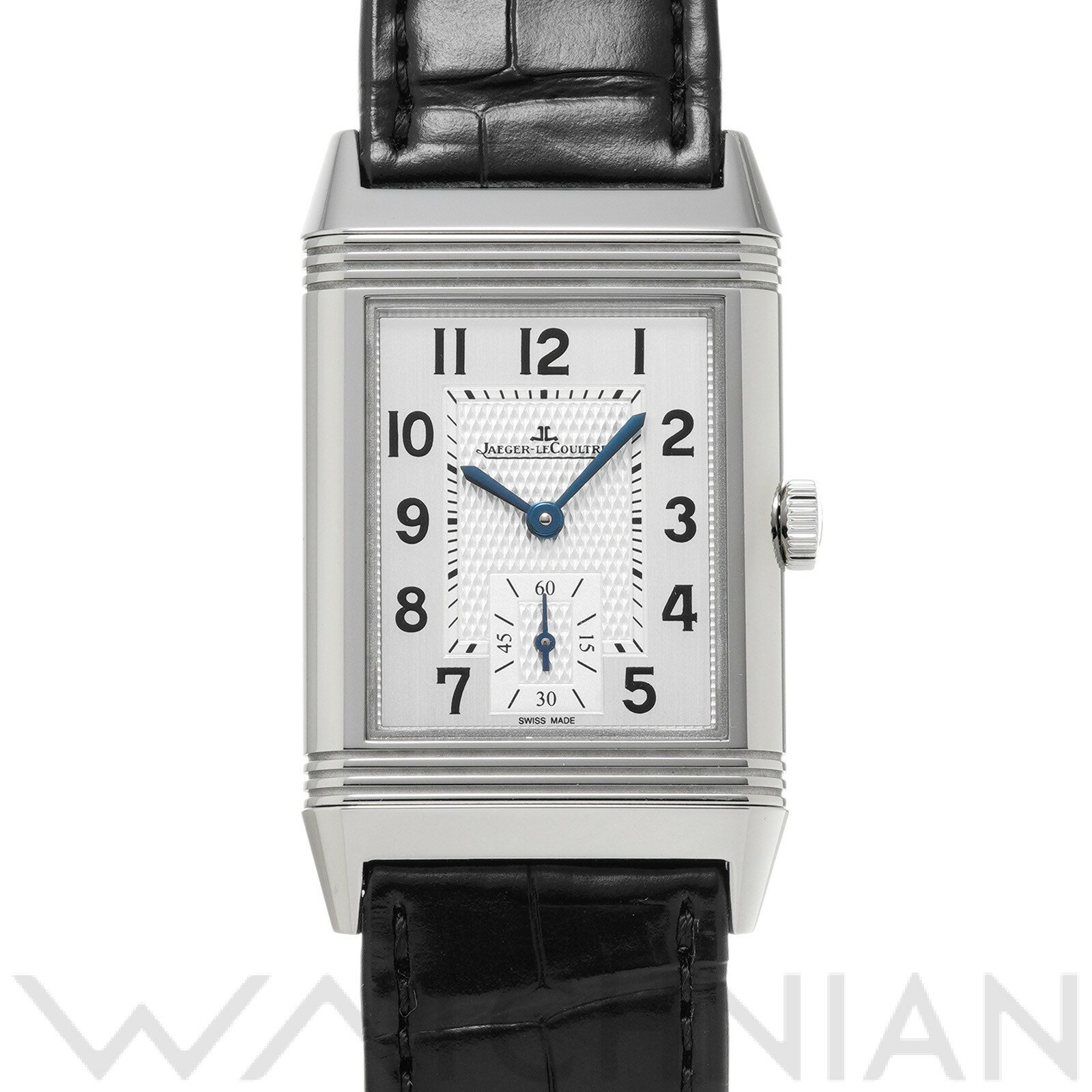 【中古】 ジャガー ルクルト JAEGER-LECOULTRE レベルソ クラシック ミディアム スモールセコンド Q2438520 シルバー メンズ 腕時計のサムネイル