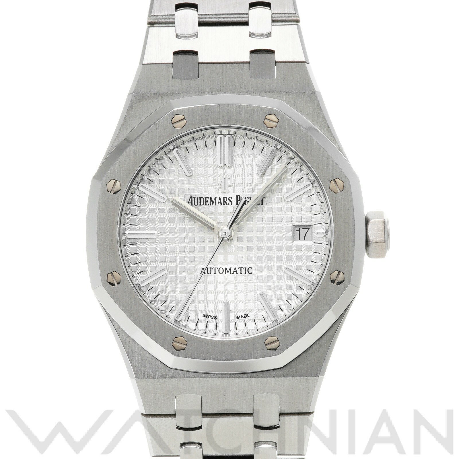 【中古】 オーデマ ピゲ AUDEMARS PIGUET ロイヤルオーク 15450ST.OO.1256ST.01 シルバー ユニセックス 腕時計