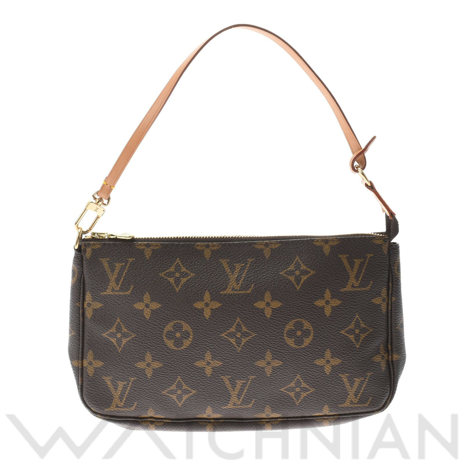 【中古】 ルイ ヴィトン LOUIS VUITTON モノグラム ポシェットアクセソワール ブラウン M40712 モノグラムキャンバス レディース アクセサリーポーチ