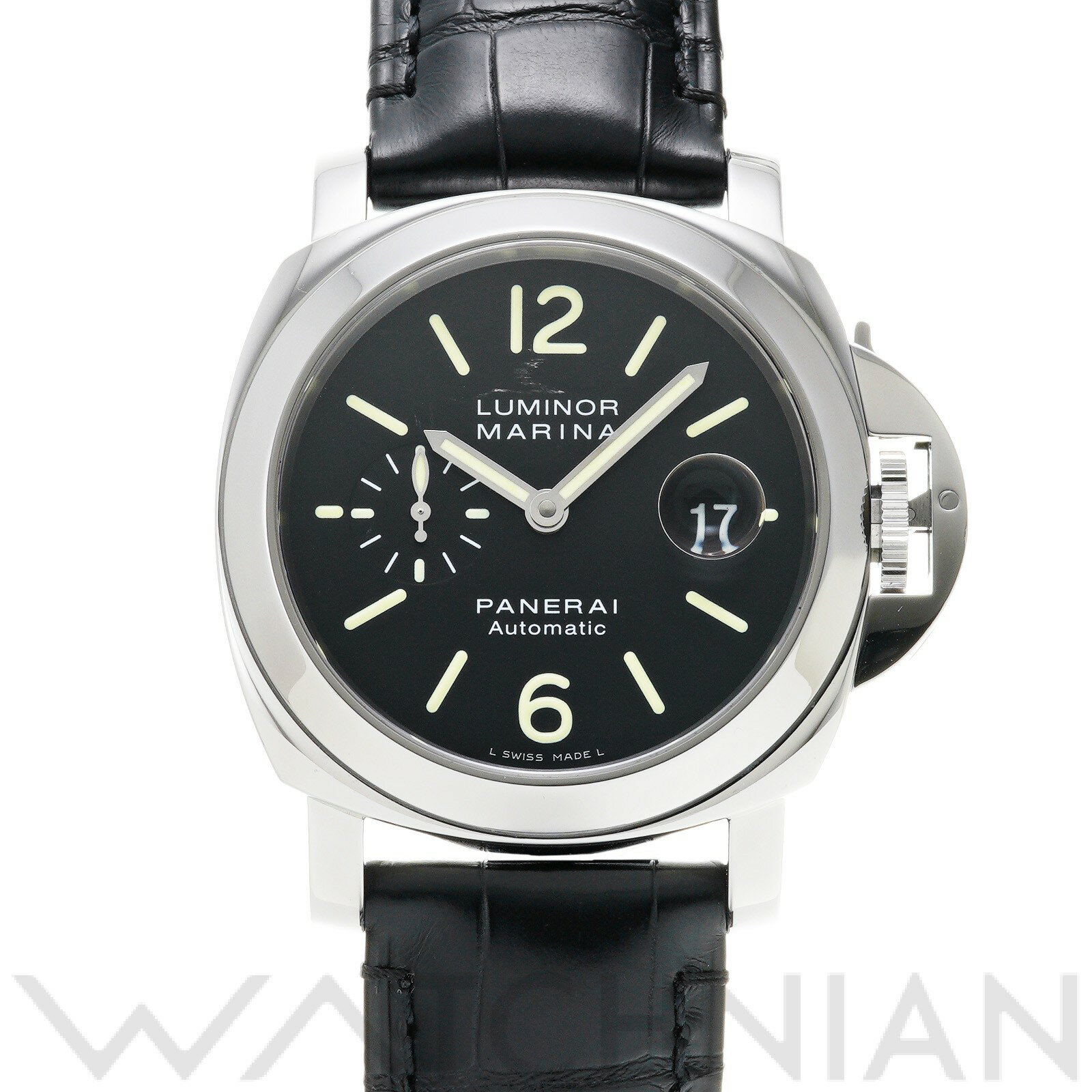 【中古】 パネライ OFFICINE PANERAI ルミノールマリーナ オートマティック PAM0 ...