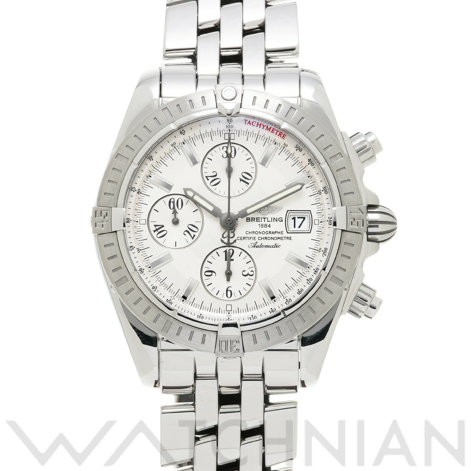 【中古】 ブライトリング BREITLING クロノマット エボリューション A156G69PA シ ...