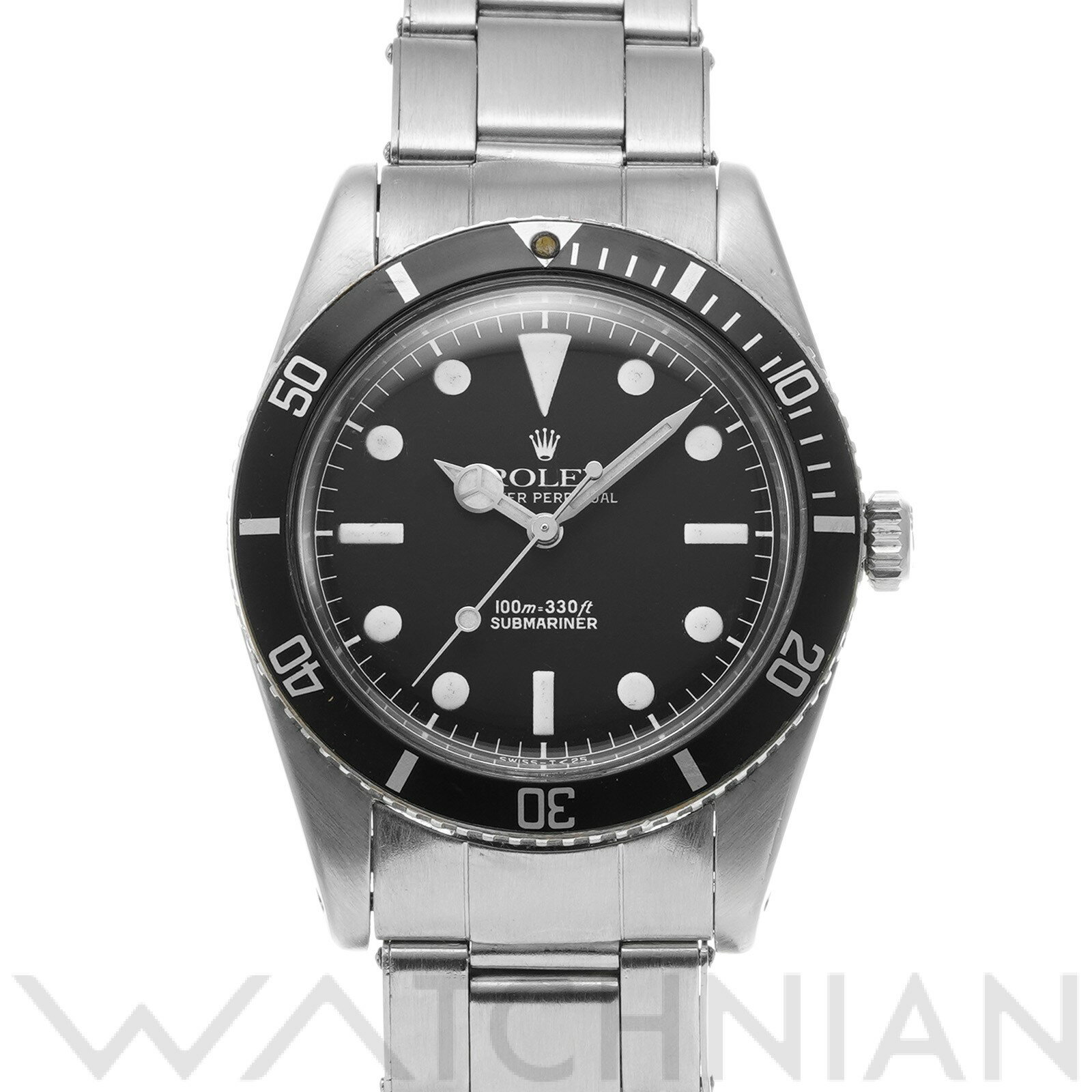 【中古】 ロレックス ROLEX サブマリーナ 5508 4番台(1958年頃製造) ブラック メンズ 腕時計