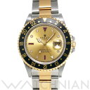 【中古】 ロレックス ROLEX GMTマスターII 16713RG U番(1998年頃製造) シャンパン/ルビー/ダイヤモンド メンズ 腕時計