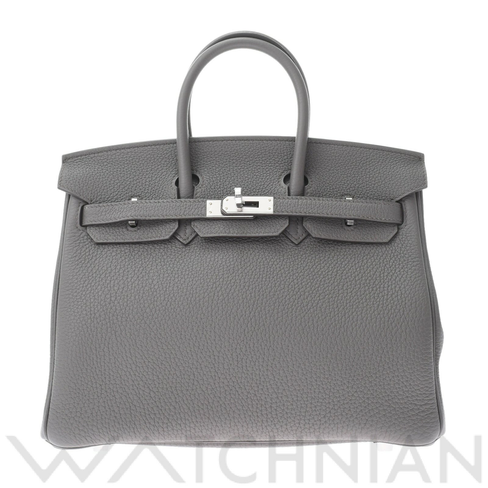 【ローン60回払い無金利】【未使用品】 エルメス HERMES バーキン 25 エタン/パラジウム金具 トゴ レディース ハンドバッグのサムネイル