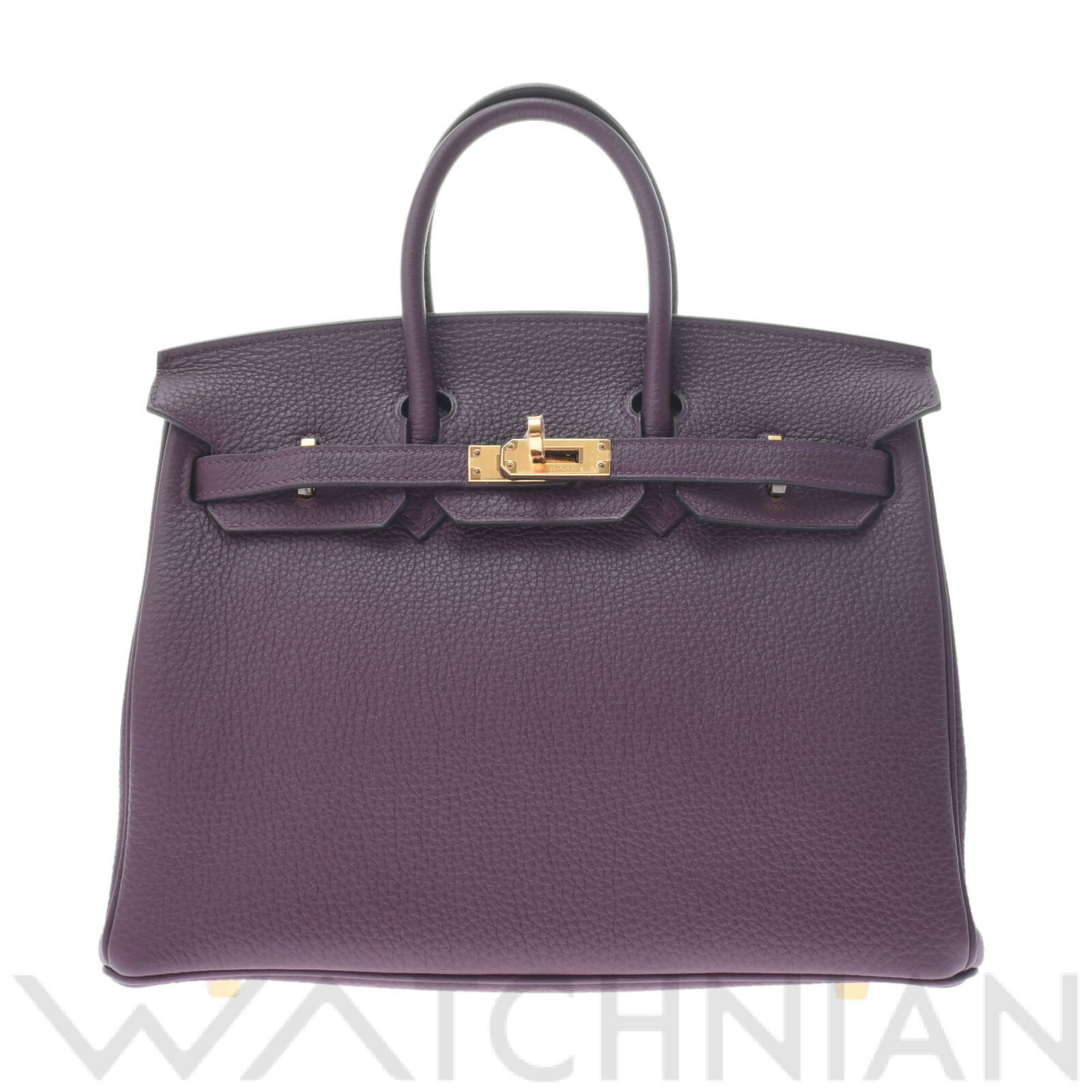 【ローン60回払い無金利】【未使用品】 エルメス HERMES バーキン 25 カシス/ゴールド金具 トゴ レディース ハンドバッグのサムネイル