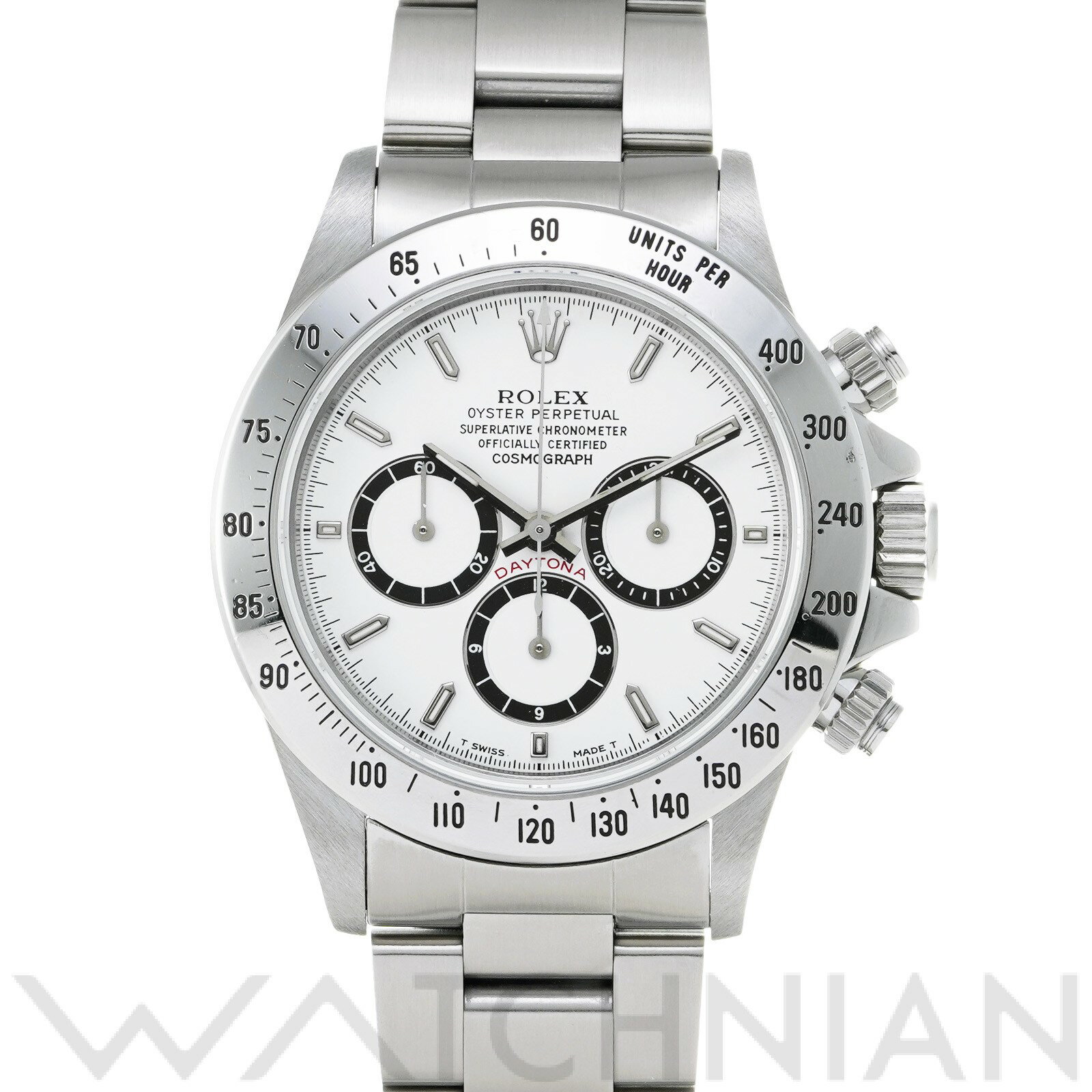 【中古】 ロレックス ROLEX コスモグラフ デイトナ 16520 N番(1992年頃製造) ホワイト メンズ 腕時計