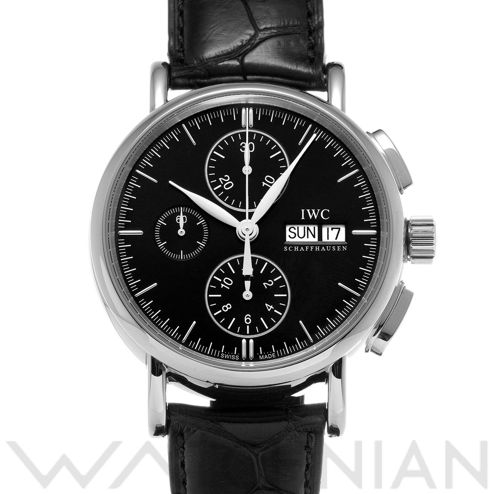 【中古】 インターナショナルウォッチカンパニー IWC ポートフィノ クロノグラフ IW378303 ...