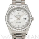 【中古】 ロレックス ROLEX デイデイト II 218349A G番(2010年頃製造) シルバ ...